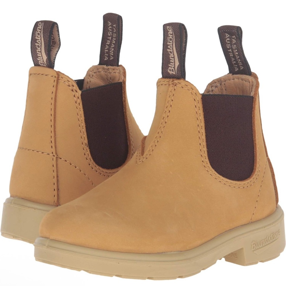 Blundstone Unisex's Classic 1411 Chelsea Boots in Yellow Wheat, AU Kids 2, US 3